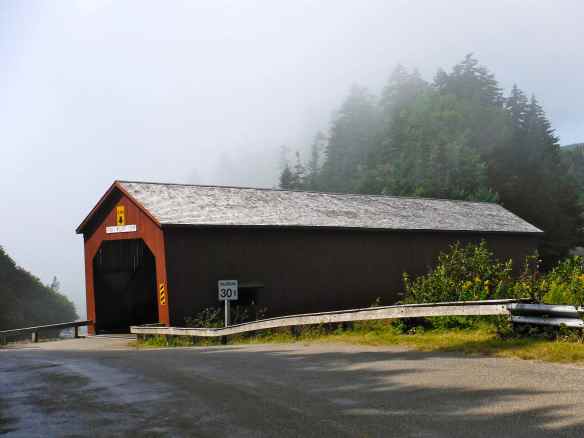One of the many covered bridges we have encountered.